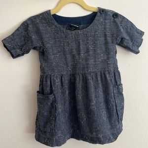 Patagonia “worn wear” organic cotton & hemp dress 6-12mo